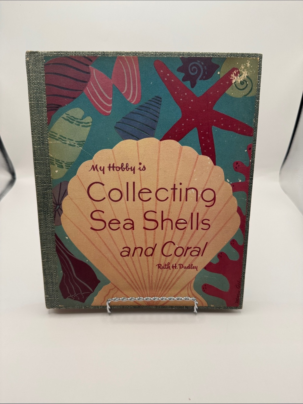 Collecting Sea Shells and Coral Book by Ruth H. Dudley | Coastal Coffee Table